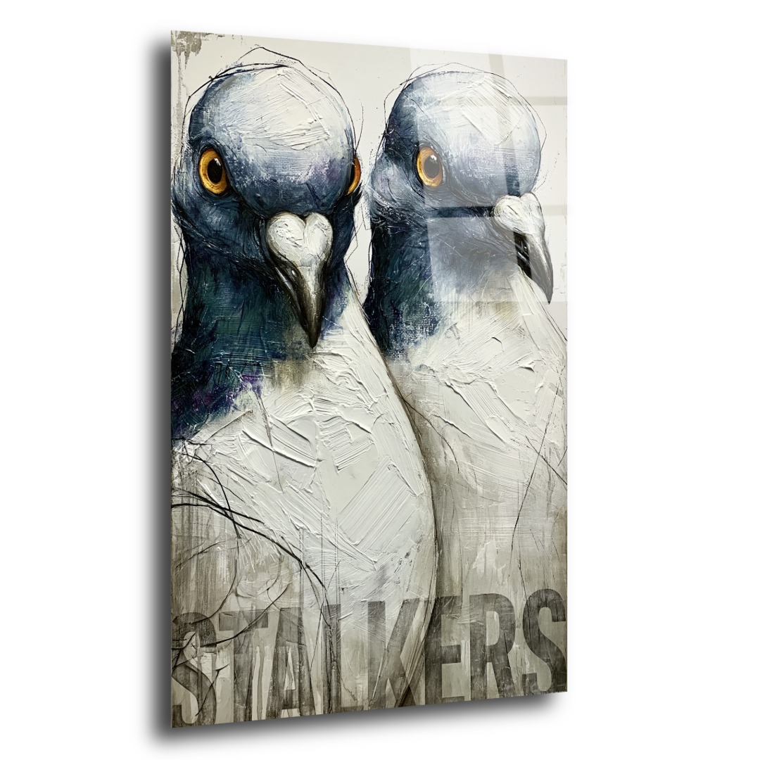 Stalkers Güvercin Afiş Cam Tablo AF111 2
