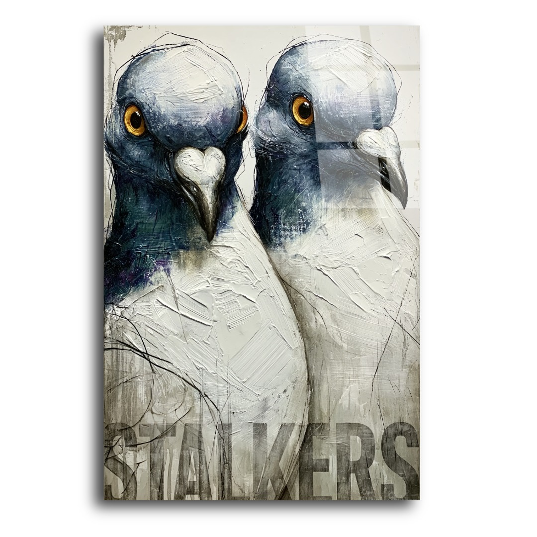Stalkers Güvercin Afiş Cam Tablo AF111 3