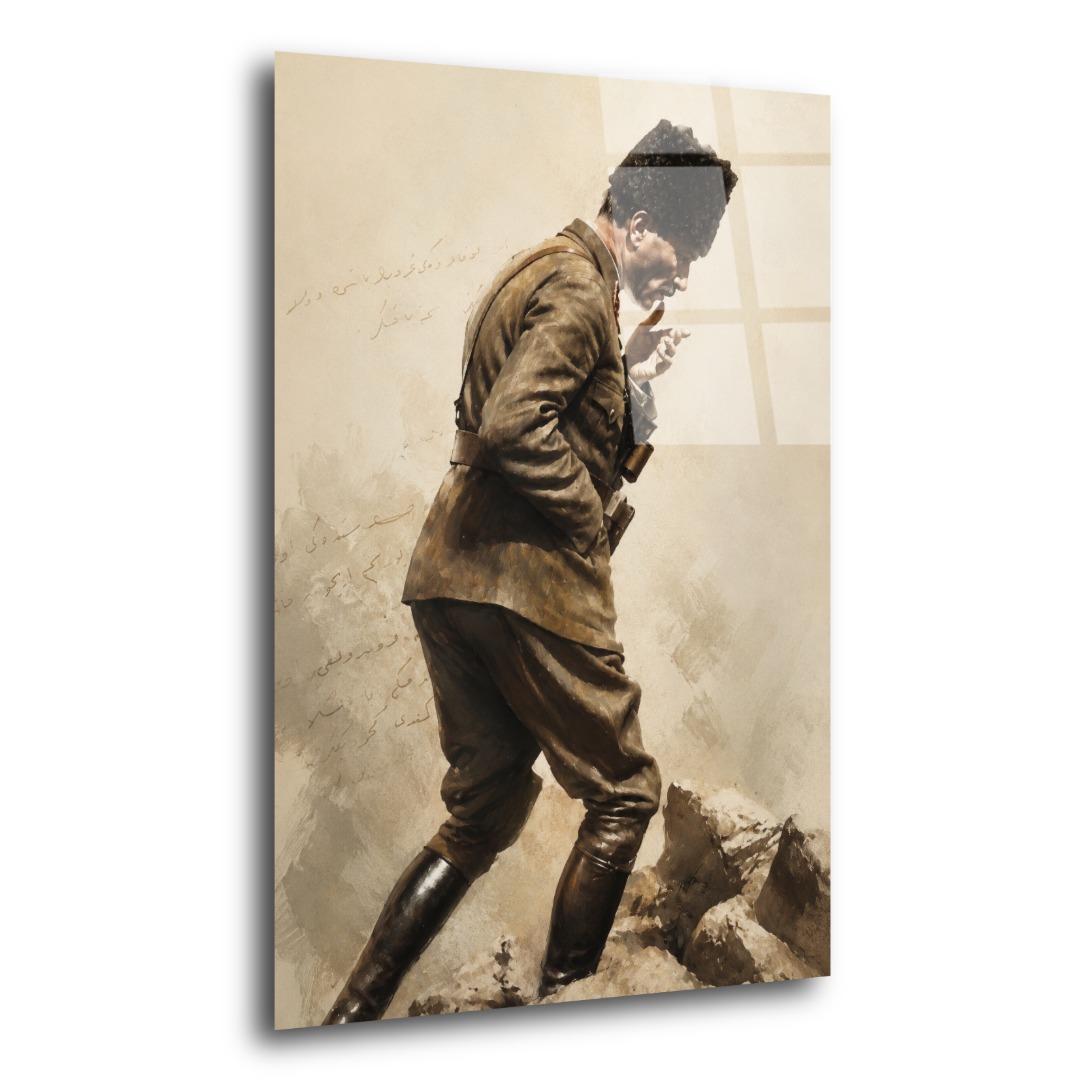 Kocatepe Atatürk Cam Tablo MK106 2