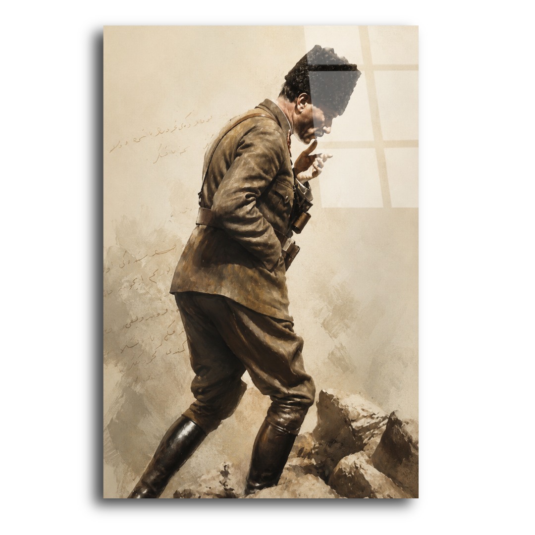 Kocatepe Atatürk Cam Tablo MK106 3