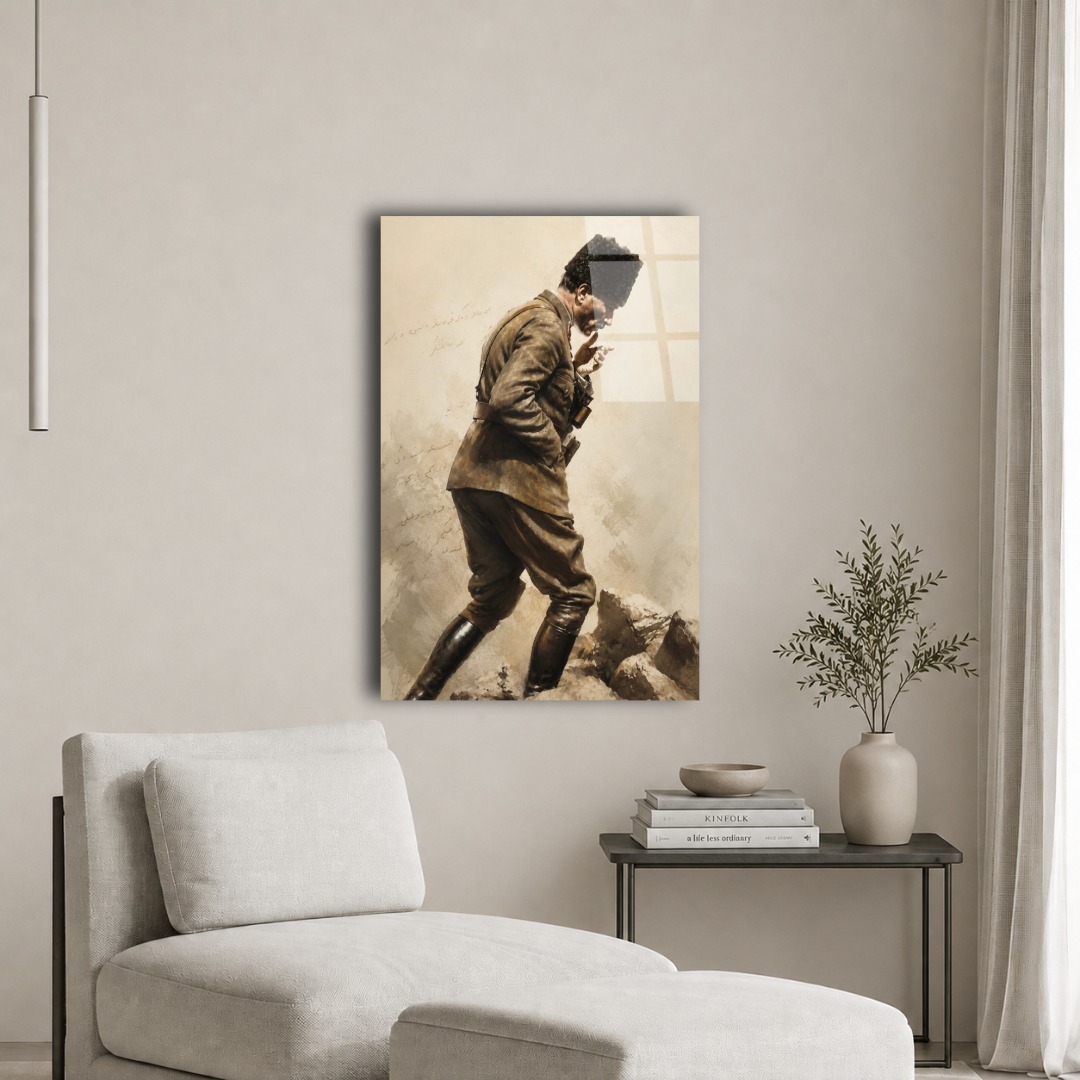 Kocatepe Atatürk Cam Tablo MK106
