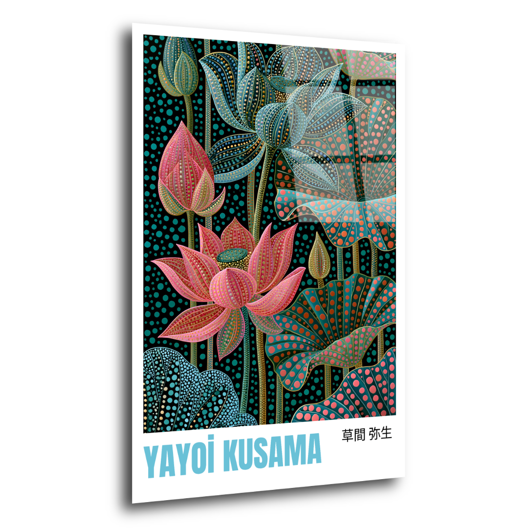 Yayoi Kusama İlhamı Lotus ST102 2