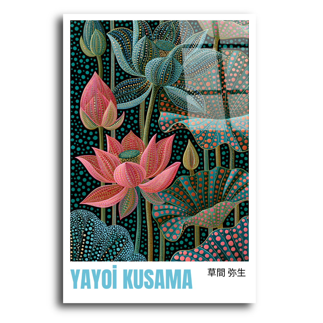 Yayoi Kusama İlhamı Lotus ST102 3