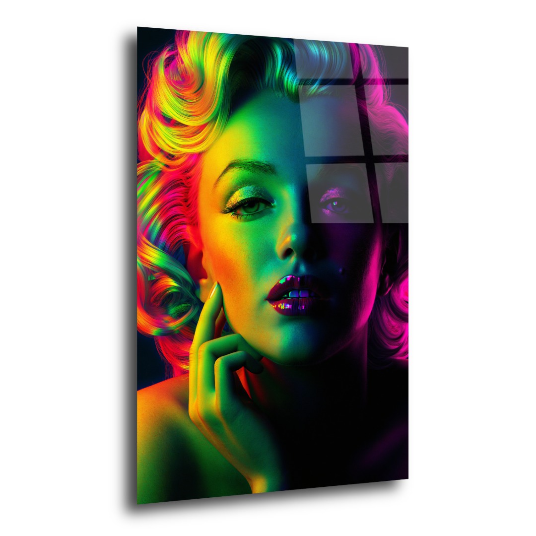 Neon Marilyn Monroe Cam Tablo TL137 2