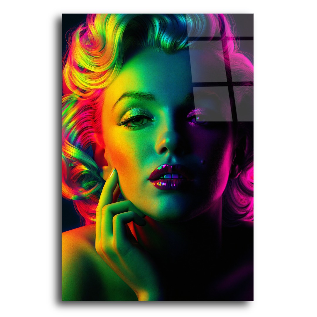Neon Marilyn Monroe Cam Tablo TL137 3