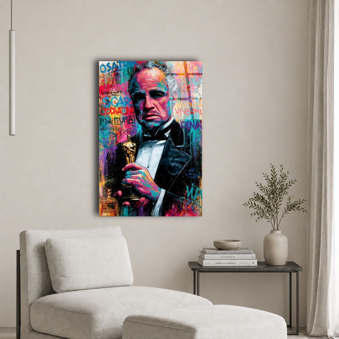 Pop Art Marlon Brando Cam Tablo TL134